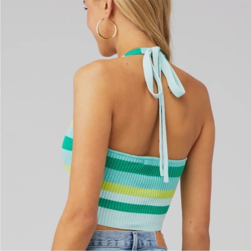 PEPPER-MAYO ALBA KNIT CROP - Picture 2 of 7